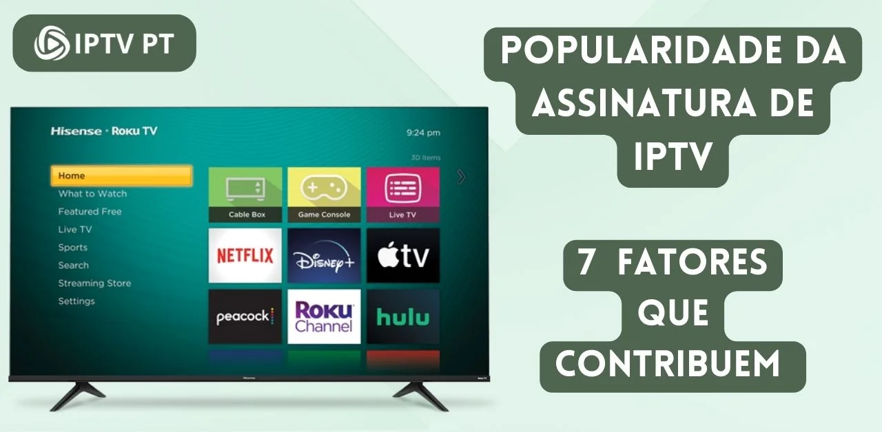 Popularidade da assinatura de IPTV
